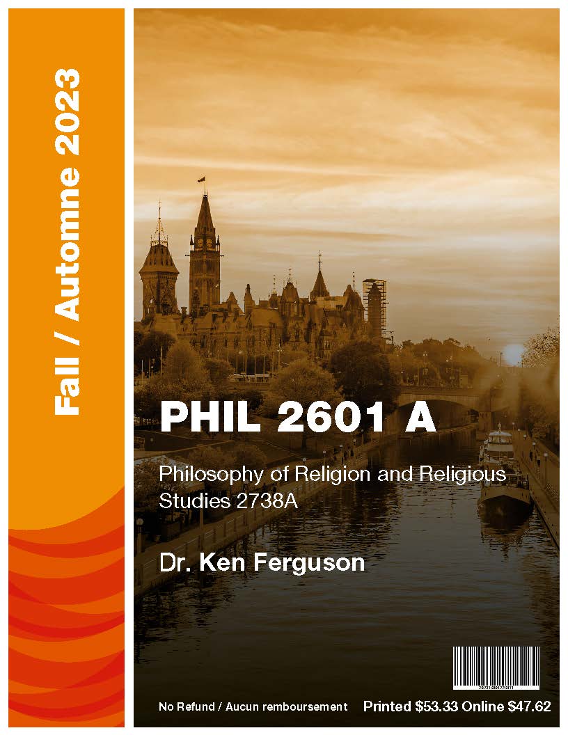 PHIL 2601 A